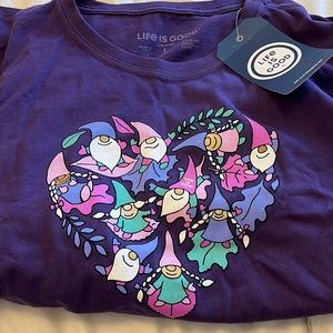 Long sleeve gnome shirt! Womens large new with tags!